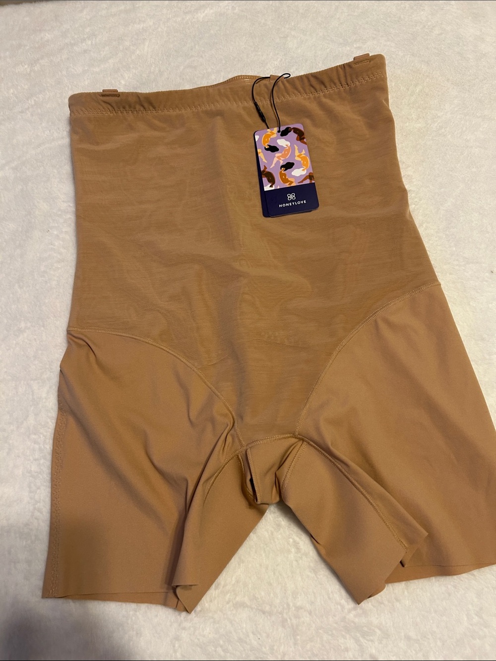 NWT Honey Love Shapewear XL Boning Easy Access to bathroom